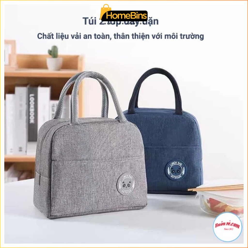 Túi đựng cơm giữ nhiệt, túi đựng bình sữa, dã ngoại, túi đựng cơm văn phòng