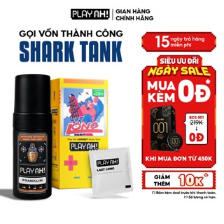 Combo Dung Dịch Vệ Sinh Nam Hương Nước Hoa 100ml + Bao Cao Su PlayAh Hộp 10 Siêu Mỏng 003, Kéo Dài Thời Gian, Thêm Gai