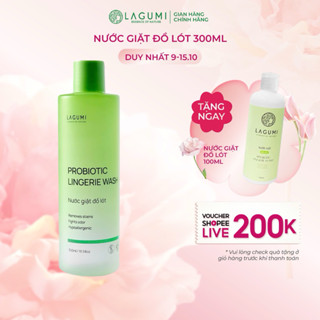 Nước Giặt Đồ Lót Sinh Học Lagumi Loại Bỏ Sạch Vết Ố, Vi Khuẩn, Dịu Nhẹ Lành Tính An Toàn Cho Da