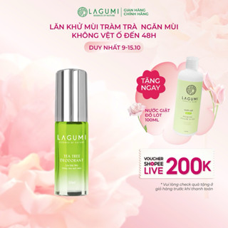 Lăn Khử Mùi Cho Bà Bầu Lagumi Tràm Trà Ngăn Mồ Hôi Đến 48H Giảm Thâm Nách Chuyên Sâu 30ml