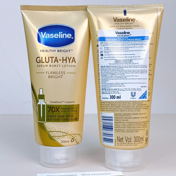 Dưỡng thể Vaseline Vàng 70X Thái Lan 300ml