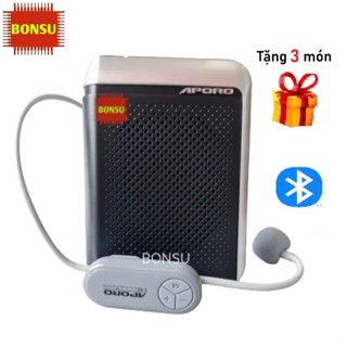 Loa máy trợ giảng Aporo T18 2.4G Plus không dây Bluetooth 5.0 cao cấp Bonsu