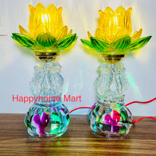 ([ SẴN - G]Hàng Loại 1) ĐÈN THỜ 1 BÔNG cao 30 cm  ( Có bán lẻ 1 chiếc)
