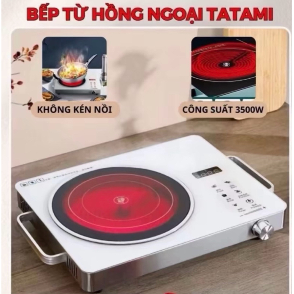 Tatami Bếp Từ Hồng Ngoại Cao Cấp Tatami PREMIUM Cảm Ứng Đa Chức Năng Không Kén Nồi ...