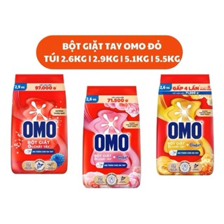 Bột Giặt Tay Omo 5.1kg/5,5kg/4,3kg/2,9kg/2,6kg/1,15kg comfort, hoa hồng pháp