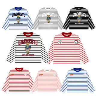   Mở bán  Áo Thun Sọc Tay Dài Form Boxy - BST Cute - Cotton BoripQC 4 Chiều - Vải Xịn - Áo Longsleev Boxy Unisex - GMTD10 