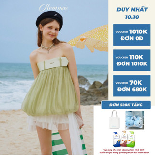 Chiffon Top - Remmus | Áo dáng bí cúp ngực chất liệu tơ xốp mịncho nữ