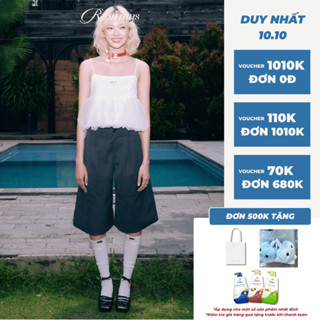 Pockey Shorts - Remmus | Quần short lửng form dáng rộng cho nữ