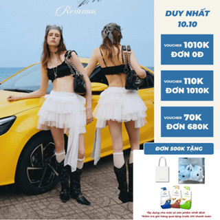 Cloudy Skirt - Remmus | Chân váy mini lưới tầng bồng bềnh công chúa cho nữ
