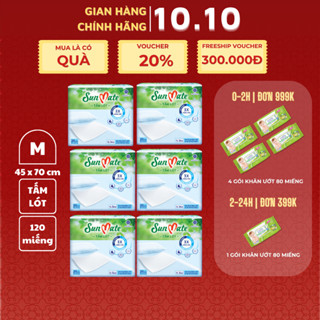 Combo 6 - Tấm lót SunMate mới size M20 (45x70cm)