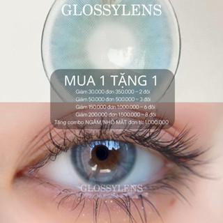 MUA 1 TẶNG 1 - Kính áp tròng AV BLUE Lens 3 tháng - Áp tròng