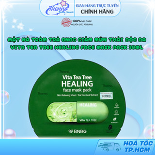 Mặt Nạ Tràm Trà BNBG Giảm Mụn Thải Độc Da Vita Tea Tree Healing Face Mask Pack 30ml