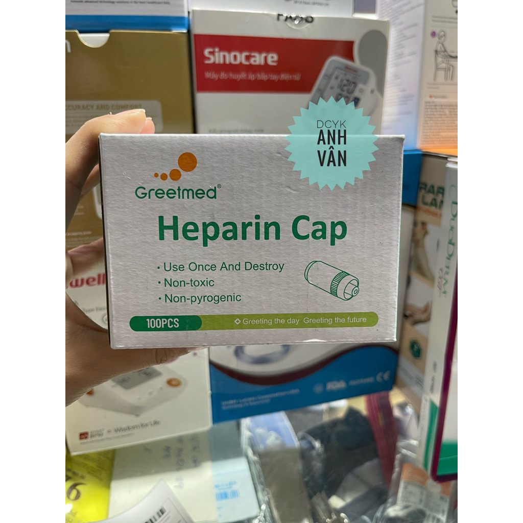 Nút chặn kim luồn ( HEPARIN CAP ) 100pcs
