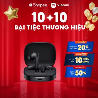 Tai Nghe Bluetooth Xiaomi Redmi Buds 6 -  Khử Tiếng Ồn / Pin 42h / Chống nước / IPX4 Sạc nhanh/  Bảo Hành 12 Tháng