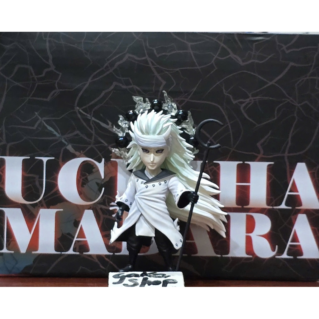 Mô hình Resin WCF chính hãng League Studio Naruto Shippuden Uchiha Madara Lục Đạo