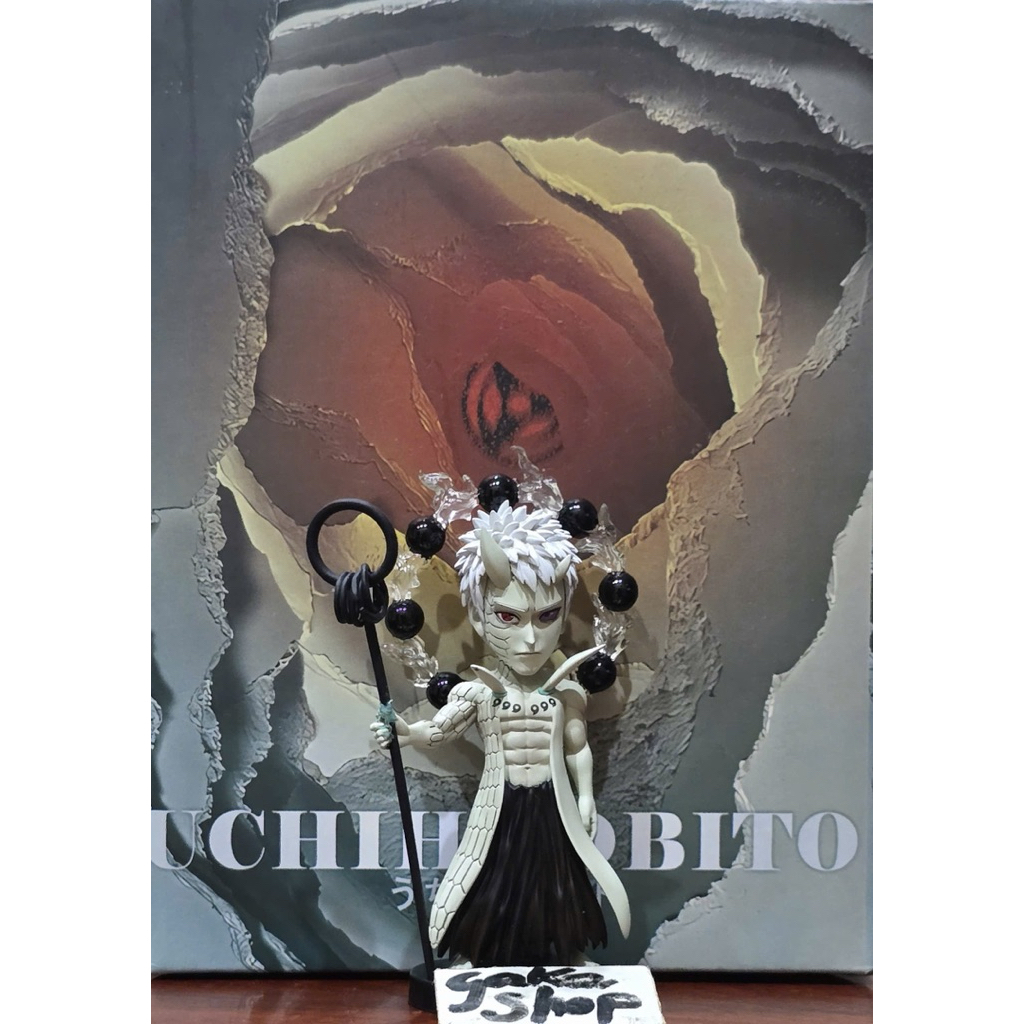 Mô hình Resin WCF chính hãng League Studio Naruto Shippuden Obito Lục Đạo