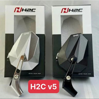  Kính  Gương  chiếu hậu H2C V5 Full Nhôm CNC-Nguyên khối Lắp được nhiều dòng xe  Tặng Kèm Phụ Kiện  