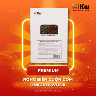  Rong biển cuộn cơm tam giác Onigiri Kwook 100 Lá 