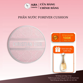 Phấn nước Dior Forever Cushion Case Limited Edition màu hồng nhạt mẫu mới - Auracomesticvn