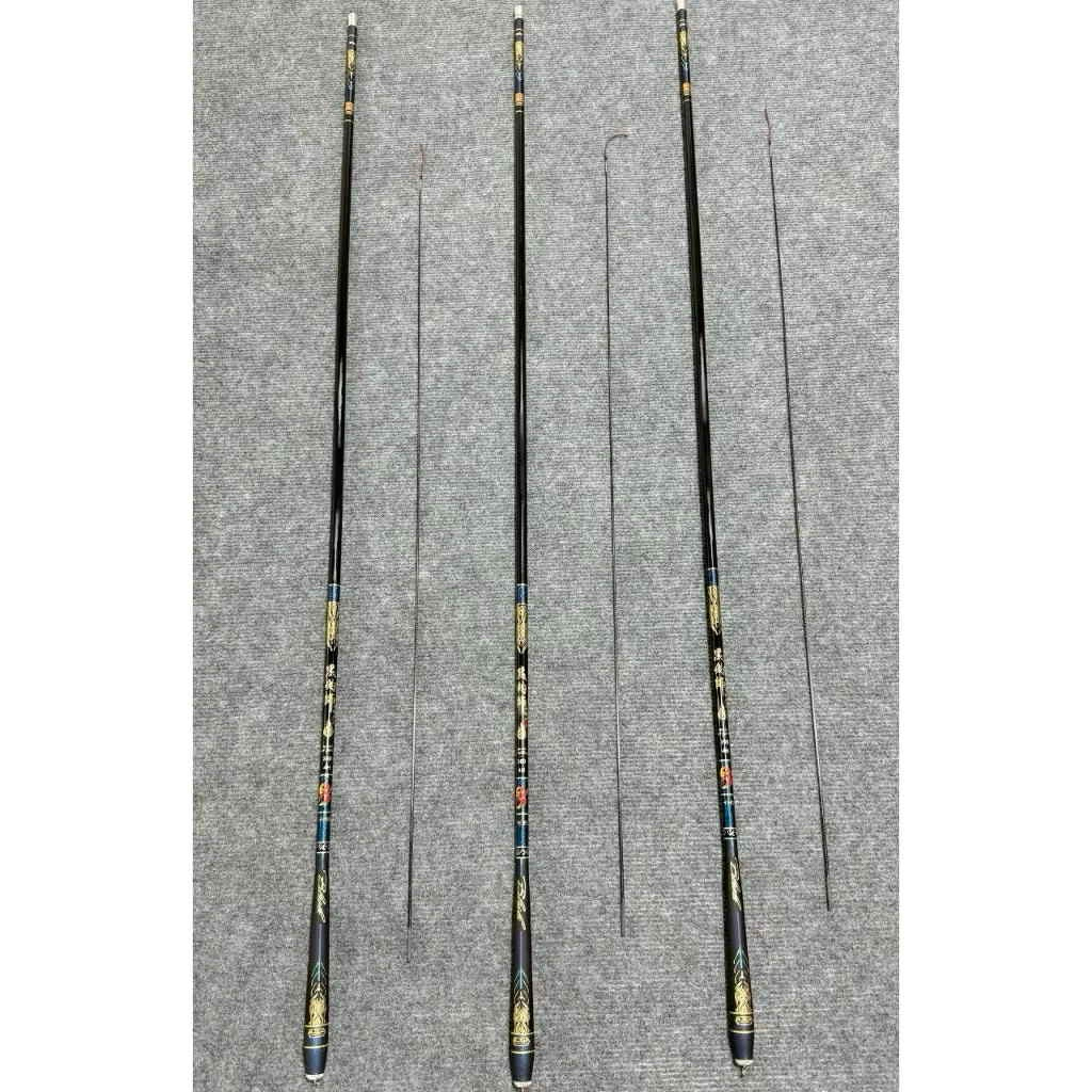 Cần Câu Hắc Điếu Sư 4H Carbon Bóng Siêu Nhạy – Cần Câu Cá Diếc Rô Phi Chép Tặng Ngọn Phụ Chắc Tay Bề