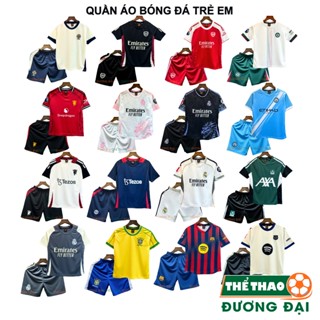 Quần Áo Bóng Đá Trẻ Em Siêu Dễ Thương Thun Mè Cao Cấp Đồ Đá Banh Cho Bé Thể Thao Đương Đại