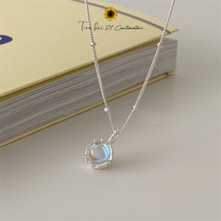  Dây chuyền bạc Blue moon Dây chuyền Tiệm bạc 21Centimeters 