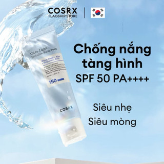   Date 2027  Kem Chống Nắng Tàng Hình COSRX Ultra SPF50 PA++++ 50ml – Siêu mỏng nhẹ không nhờn rít bảo vệ toàn diện 🌞 