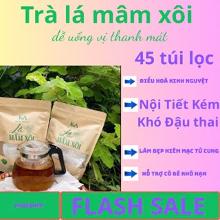  Trà Lá Mâm Xôi    Gói 45Túi Lọc   Thanh Mát  Tốt Cho Sức Khoẻ  Làm Đẹp Niêm Mạc thả bầu tự nhiên I.V.F I.U.I 