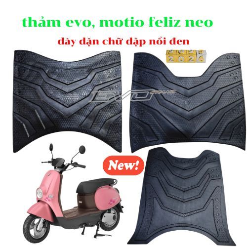 Thảm xe điện Evo 200, Evo Grand, Evo Lite, Evo Grand Lite, thảm lót chân xe điện
