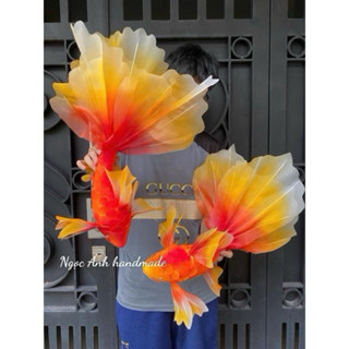 cá chép trang trí decor 40-45cmcm tặng keo nên (bán theo phân loại)