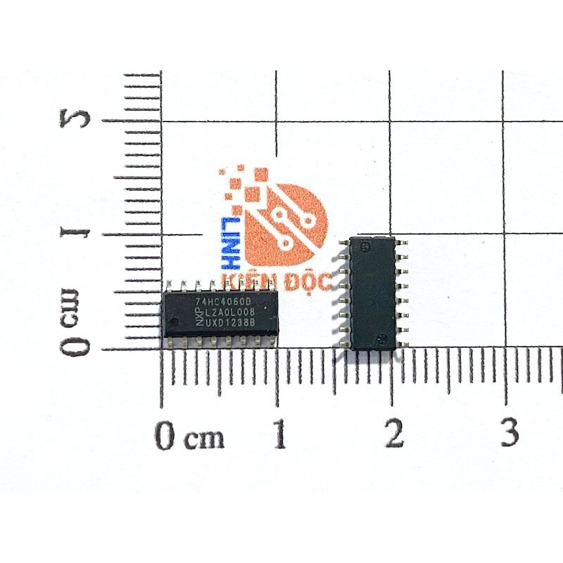 [Combo 2 chiếc] IC số 74HC4060 74HC4060D hãng NXP 3.9mm SOP-16