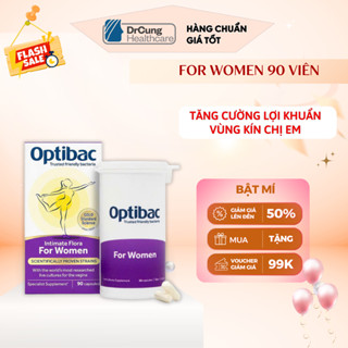 Optibac 90 Viên - Men Vi Sinh Bổ Sung Lợi Khuẩn, Chăm Sóc Vùng Kín DrCung Healthcare