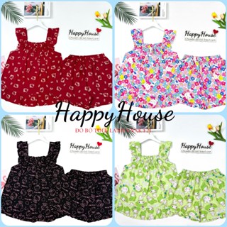 Đồ tole mặc nhà, Bộ lanh nữ đùi Cánh Tiên dây bản VNXK 40-75kg, chất tole 2 da loại 1 mềm, mịn, mát.