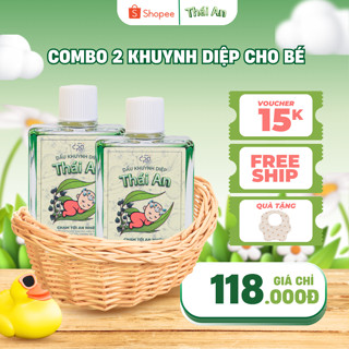 Dầu Khuynh Diệp Thái An Cho Bé Sơ Sinh Giữ Ấm Đuổi Muỗi Giảm Đầy Hơi Giảm Chướng Bụng, Bé Ngủ Ngon
