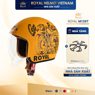 Nón Bảo Hiểm 3/4 M139 Design Kính Âm Chính Hãng, Mũ Bảo Hiểm Có Kính Bảo Hành 12 Tháng | Trực tiếp từ NSX