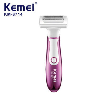 Máy Cạo Lông Toàn Thân Đa Năng Nhỏ Gọn Tiện Lợi 4 IN 1 Kemei Km 6714