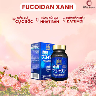  Viên uống Fucoidan xanh Nhật Bản 180 viên  mẫu mới date 2027  
