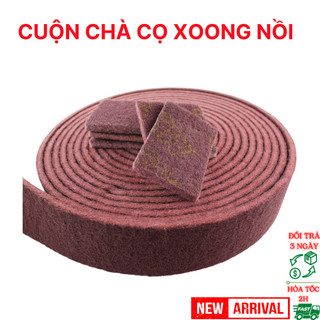 Miếng Cọ Rửa Xoong Nồi Dạng Cuộn Dài 1m, Cuộn Miếng Rửa Chén Chà Xoong Nồi Cắt Linh Hoạt #