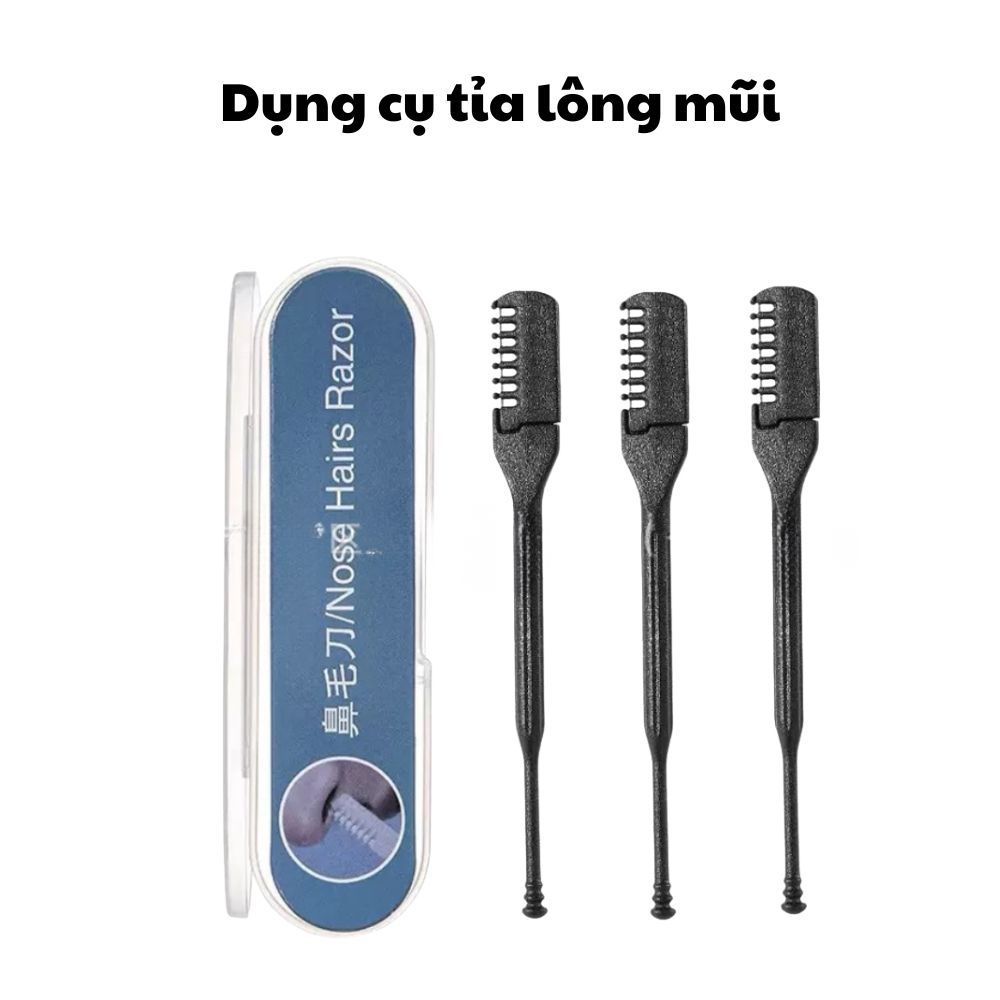 Ảnh 2 của Dụng cụ tỉa mũi BEABIAI, dụng cụ loại bỏ lông mũi hai mặt 360 độ xoay, dễ sử dụng
