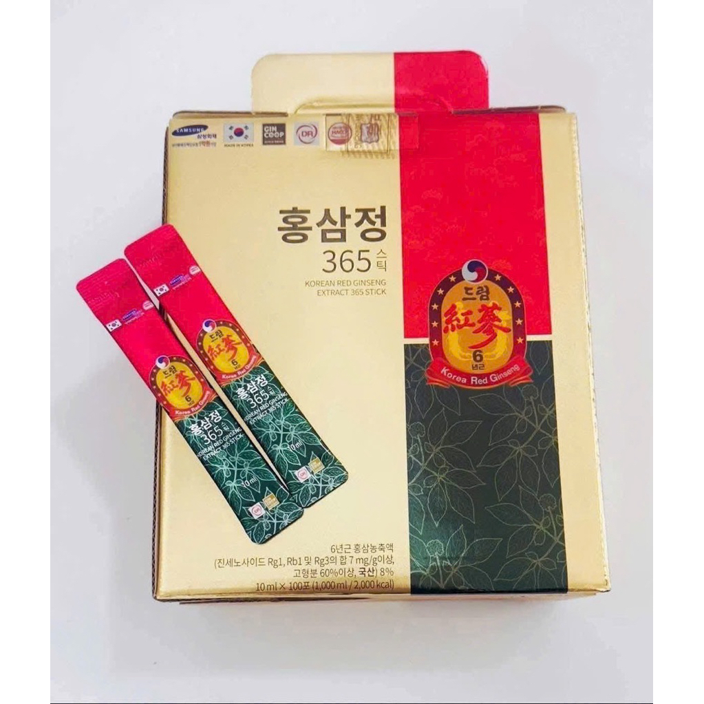 Tinh Chất Hồng Sâm 365 Stick - Korean Red Ginseng Extract 365 Stick