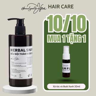 Dầu gội thảo dược Bồ Kết hỗ trợ mọc tóc giảm rụng - HERBAL SHAMPOO @beautywithHan