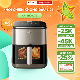 Nồi Chiên Không Dầu BEAR 6L Nồi Chiên Hơi Nước Giảm Dầu Mỡ Nồi Chiên Không Dầu Đa Năng Thức Ăn Healthy AF-5H20J75