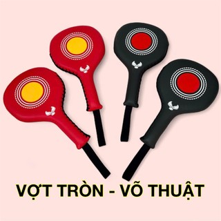 Đích Đấm Đá võ thuật, Vợt Tròn cầm tay chính hãng BUFFALO cao cấp làm da PU và Mút êm đằm, theo cặp
