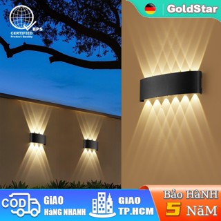GoldStar Đèn Hắt Tường Ngoài Trời,🌸8W🌸Loại Đèn Trang Trí Trong Nhà Ngoài Trời (Chống Nước)