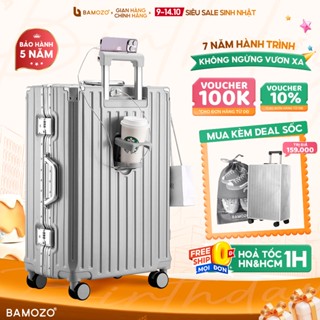Vali Khung Nhôm B Bamozo Size 28 cao cấp siêu bền Bảo Hành 5 Năm - Lỗi 1 Đổi 1 Trong 30 Ngày_9066