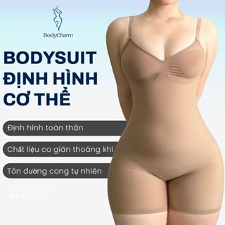 Bodysuit Định Hình Cơ Thể AVERY Shapewear Tạo Thắt Eo Áo Liền Thân Quần Đùi Điêu Khắc Eo Thon TT009