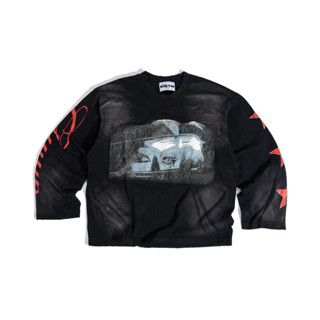  Áo thun wash tay dài nam nữ GWYN HIDDEN SOUL WASH LONG SLEEVED T-SHIRT 