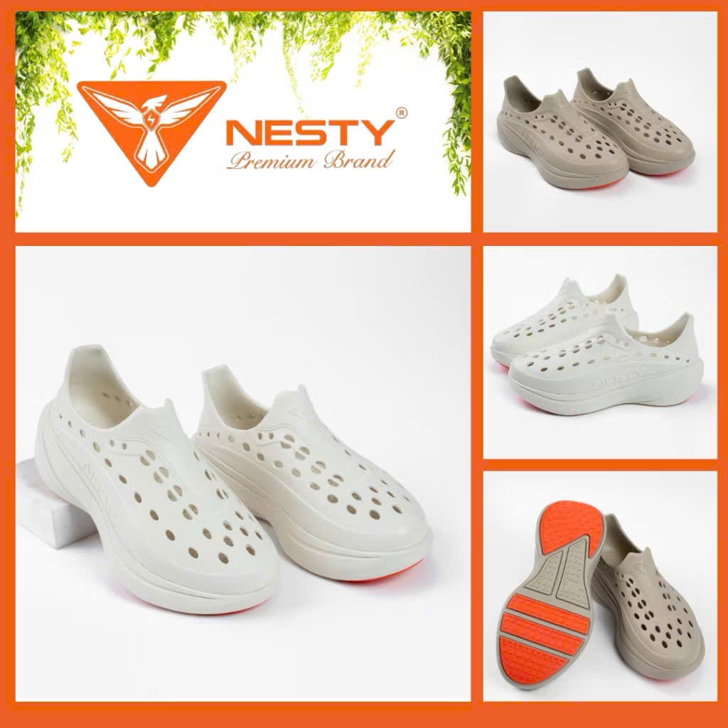 (Tặng dây giày)NE27 Giày thể thao Nesty đúc nguyên khố cao 4cm nhẹ, êm