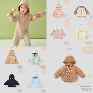 Nous Áo Khoác Cho Bé, Áo Khoác Trần Bồng Cho Bé Trai, Bé Gái