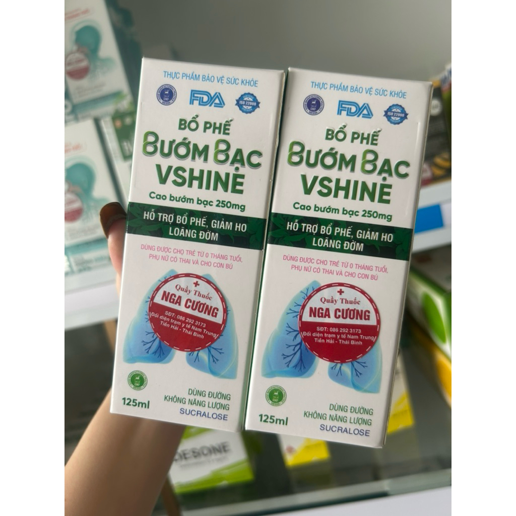 Siro bổ phế Vshine